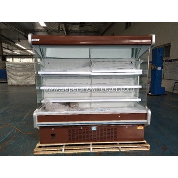 convenience store upright refrigerator display case